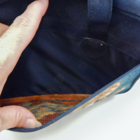 Zondervan Gifts Vintage Angel Tapestry Cover Fabric Bible Carrying Case Zip Up - Picture 11 of 12